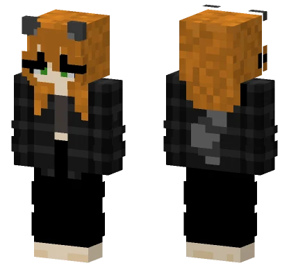 Racooon Vare Haru Matori Minecraft skin