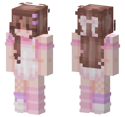 Radiant Pop Girl Minecraft skin