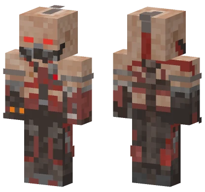 Radical Cyborg Minecraft skin