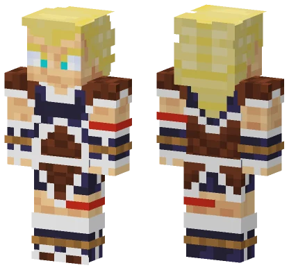 Raditz SSJ Minecraft skin