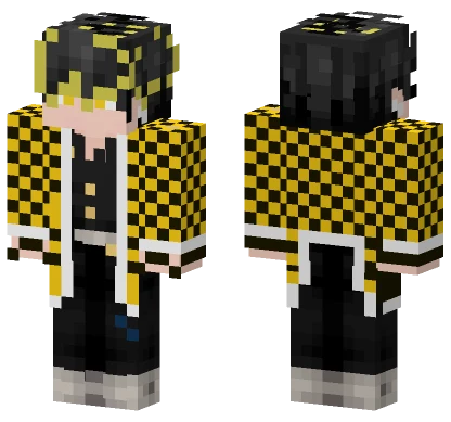 Raiden Kurogane My Oc Minecraft skin