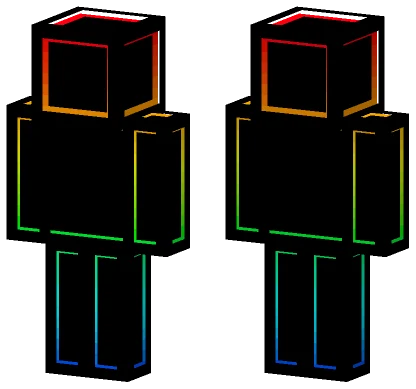Rainbow 3 Minecraft skin