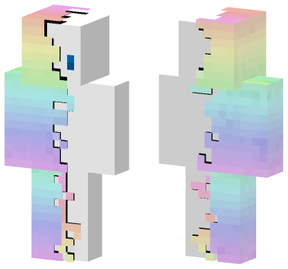 Rainbow Blorb FX Minecraft skin
