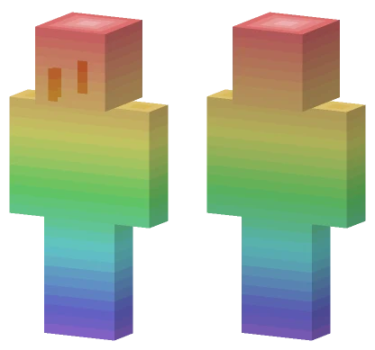 Rainbow Boi Minecraft skin