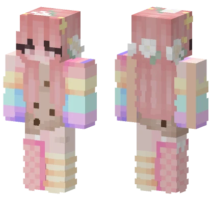 Rainbow Cookie Yum Minecraft skin