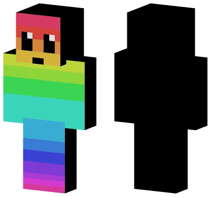 Rainbow Costume Minecraft skin