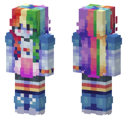 Rainbow Dash Minecraft skin