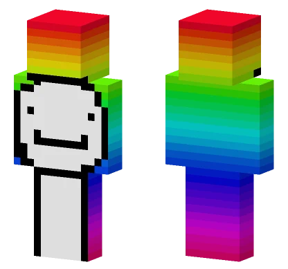 Rainbow Dream Minecraft skin