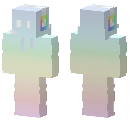 Rainbow Gamer Borb Minecraft skin