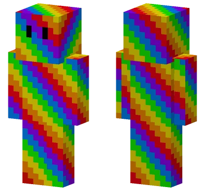 Rainbow Thing Minecraft skin