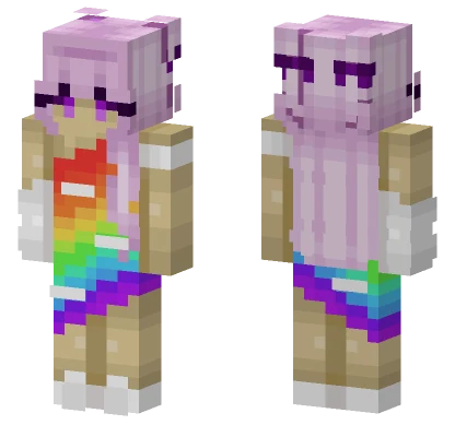 Rainbows CE Minecraft skin