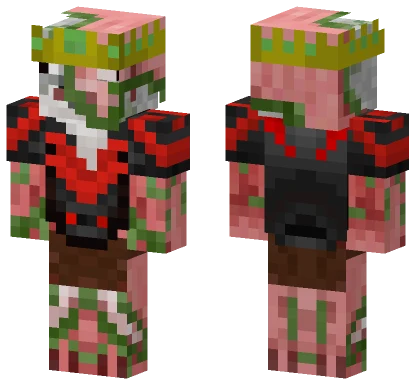 Rainimator Pig King Minecraft skin