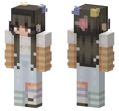 Raining Petals Rce Minecraft skin