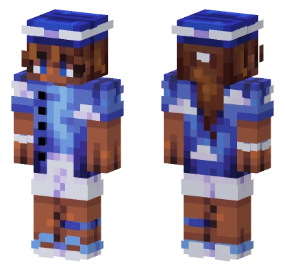 Rainy Beach Day Minecraft skin
