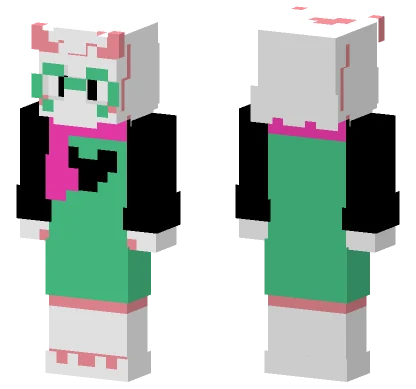 Ralsei Deltarune Minecraft skin