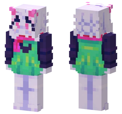 Ralsei No Hat Without Glasses Minecraft skin