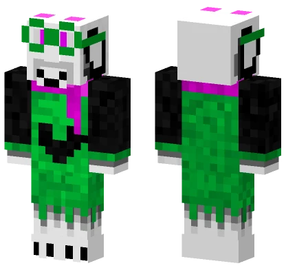 Ralsei Use 3D Skin Minecraft skin