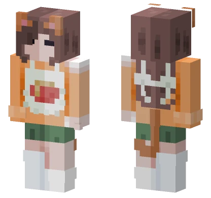 Ramen Shop Girl Minecraft skin