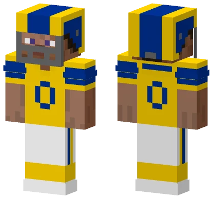 Rams Throwback 26 Minecraft skin