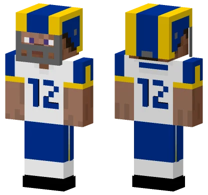 Rams White 25 Minecraft skin