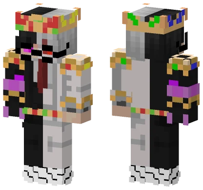 Ranboo Enderman Human Version Minecraft skin