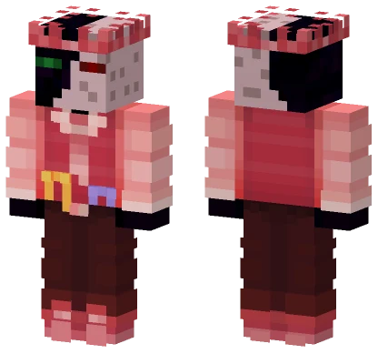 Ranboo Pink Parrots Minecraft skin