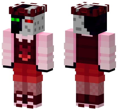 Ranboo Red Reindeer Minecraft skin