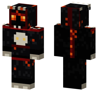Random Nether Dude Minecraft skin