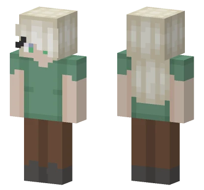 Random Villager Female Minecraft skin