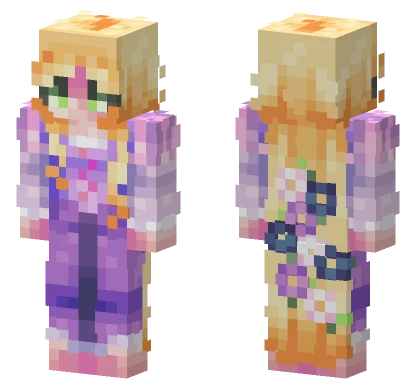 Rapunzel Minecraft skin