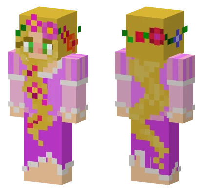 Rapunzel Minecraft skin