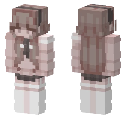 Raspberry Bloom Girl Minecraft skin