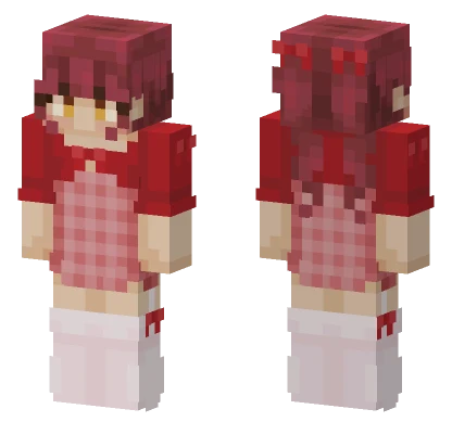 Raspberry Pie Girl Minecraft skin