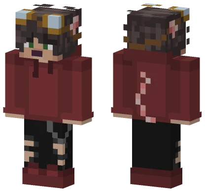 Rat Boy Minecraft skin