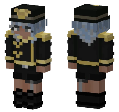 Raven Outfit Minecraft skin