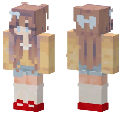 Rawww Girl Minecraft skin