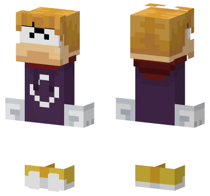 Rayman Minecraft skin