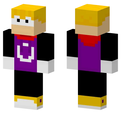 Rayman Skin Minecraft skin