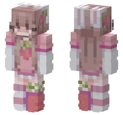 Razzbunny Girl Minecraft skin