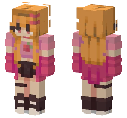 Razzle Dazzle Pink SFA 11 Minecraft skin