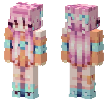 Rce Rabbit Sunrise Minecraft skin