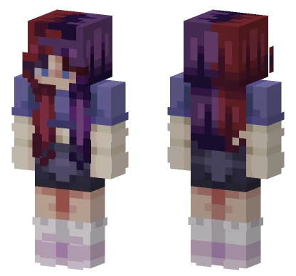 Rce Red And Purple Minecraft skin