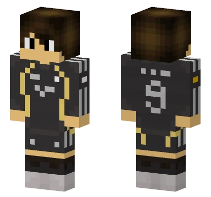 Real Madrid Away 25 26 9 Mbappe Minecraft skin
