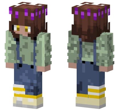 Real Yellow Gnome Minecraft skin