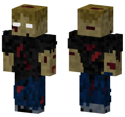 Realistic Zombie Minecraft skin