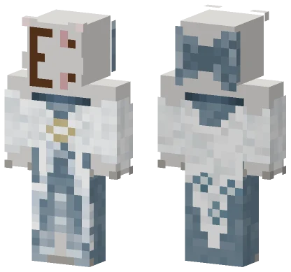 Realized Head Looked Stupid Minecraft skin