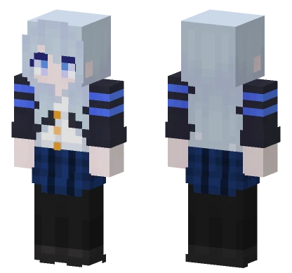 Rebeca Uniform Minecraft skin