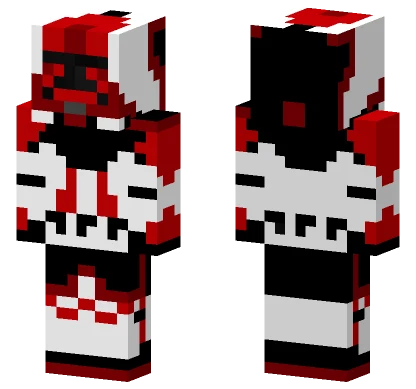 Red 501st Elite Minecraft skin
