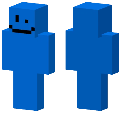 Red and Blue Blocks Minecraft skin