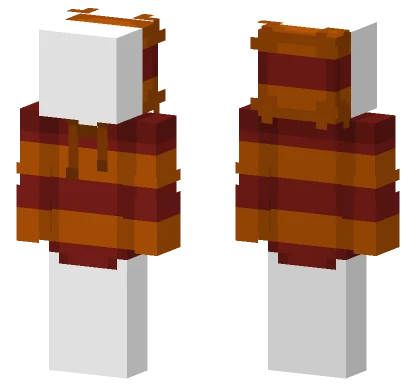 Red And Orange Hoodie Base Minecraft skin